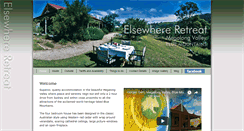 Desktop Screenshot of elsewhereretreat.com.au